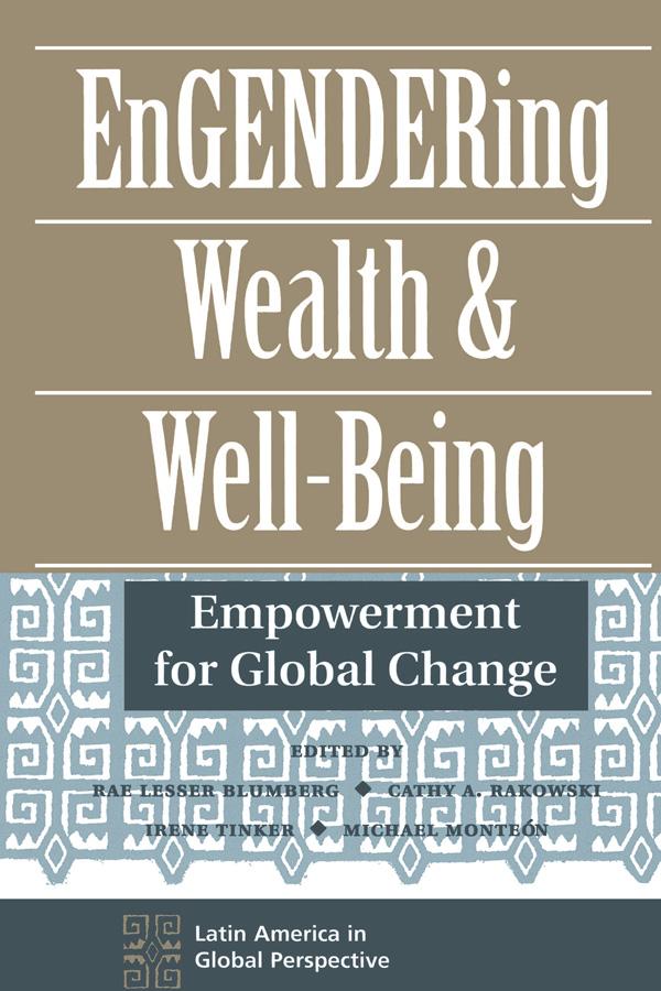 Engendering Wealth And Well-being by Cathy Rakowski