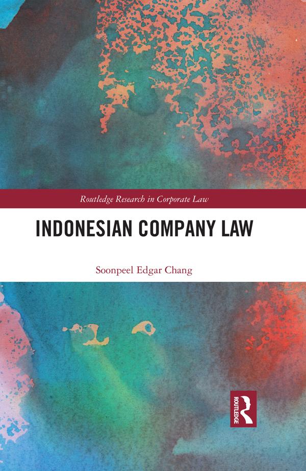 Indonesian Company Law by Soonpeel Edgar Chang