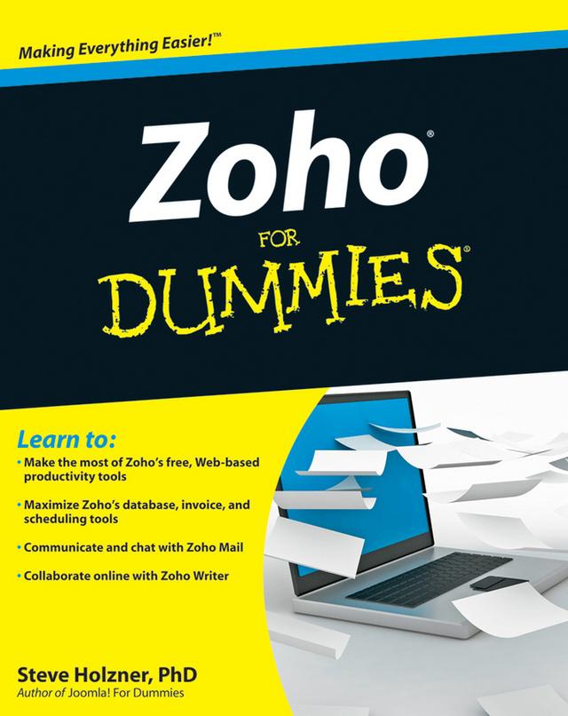Zoho For Dummies by Steve Holzner