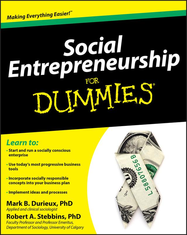Social Entrepreneurship For Dummies by Mark Durieux, Robert Stebbins