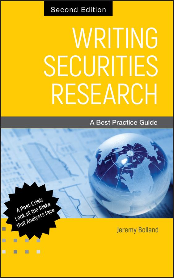 Writing Securities Research by Jeremy Bolland