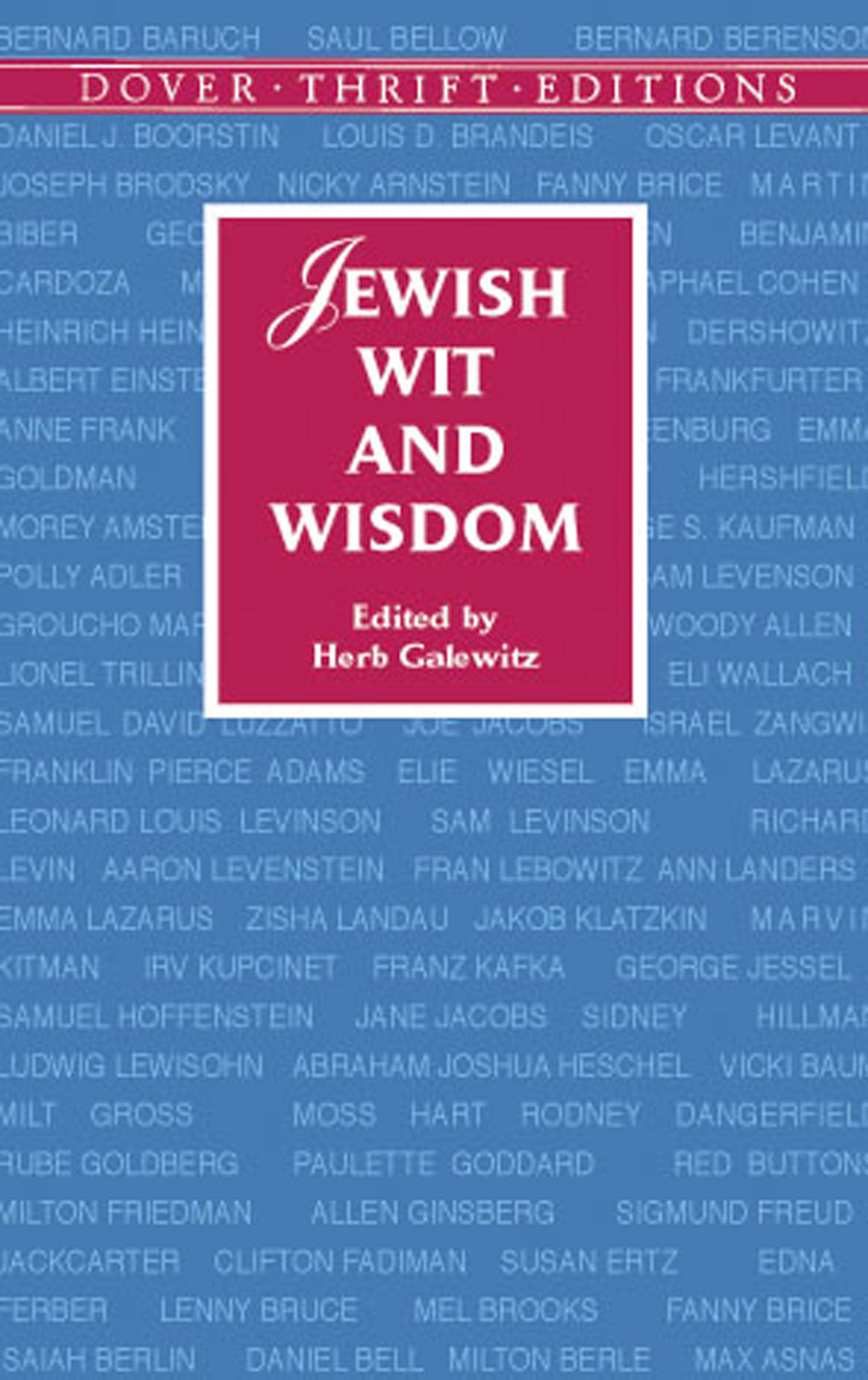 Jewish Wit and Wisdom