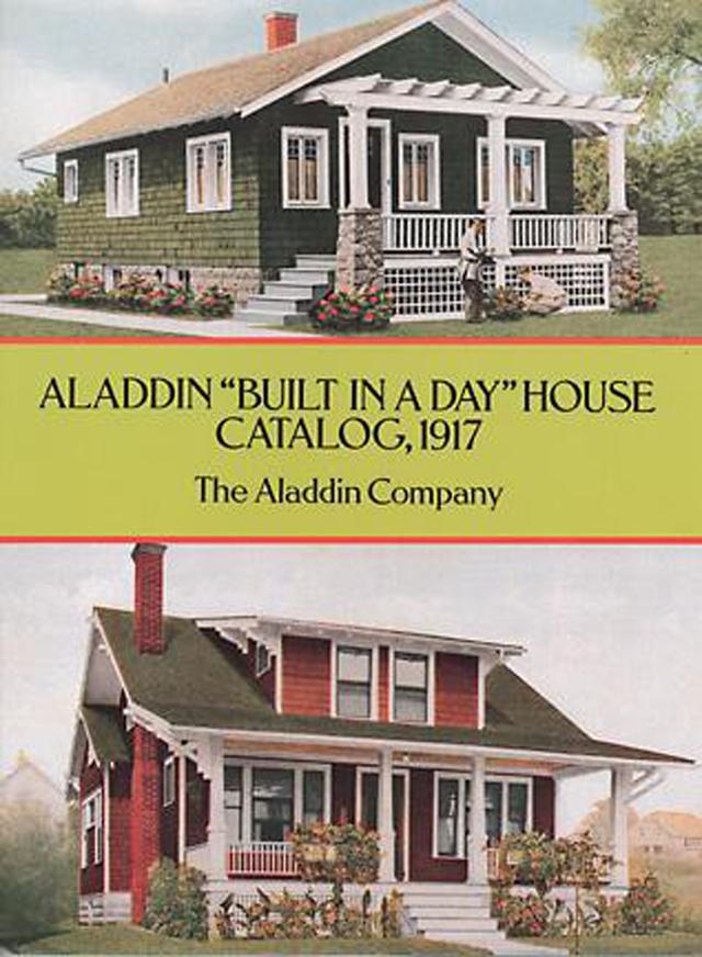 Aladdin "Built in a Day" House Catalog, 1917 by Aladdin Company