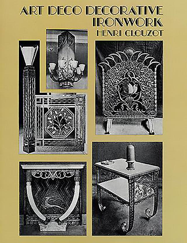 Art Deco Decorative Ironwork by Henri Clouzot