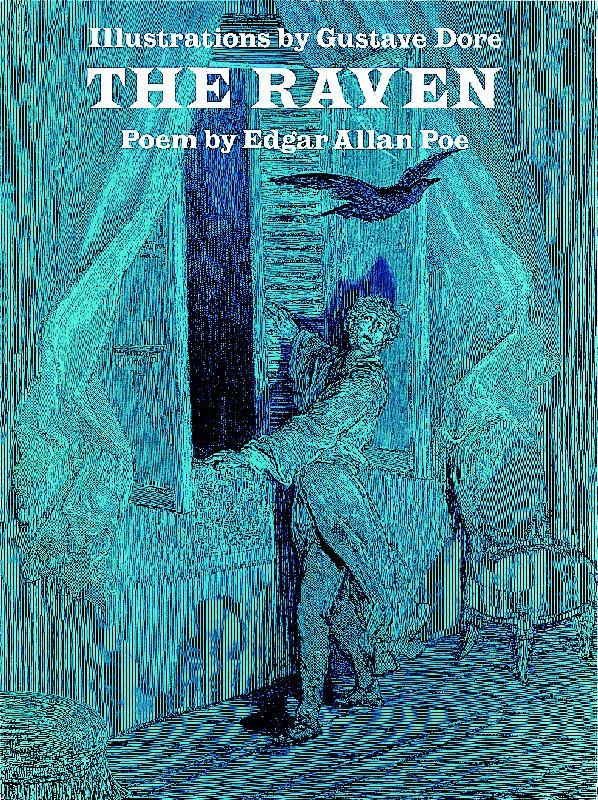 The Raven by Edgar Allan Poe, Gustave Doré