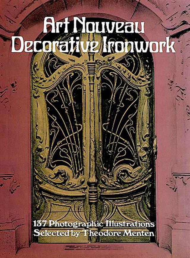 Art Nouveau Decorative Ironwork by Theodore Menten