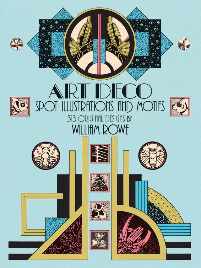 Art Deco Spot Illustrations and Motifs by William Rowe