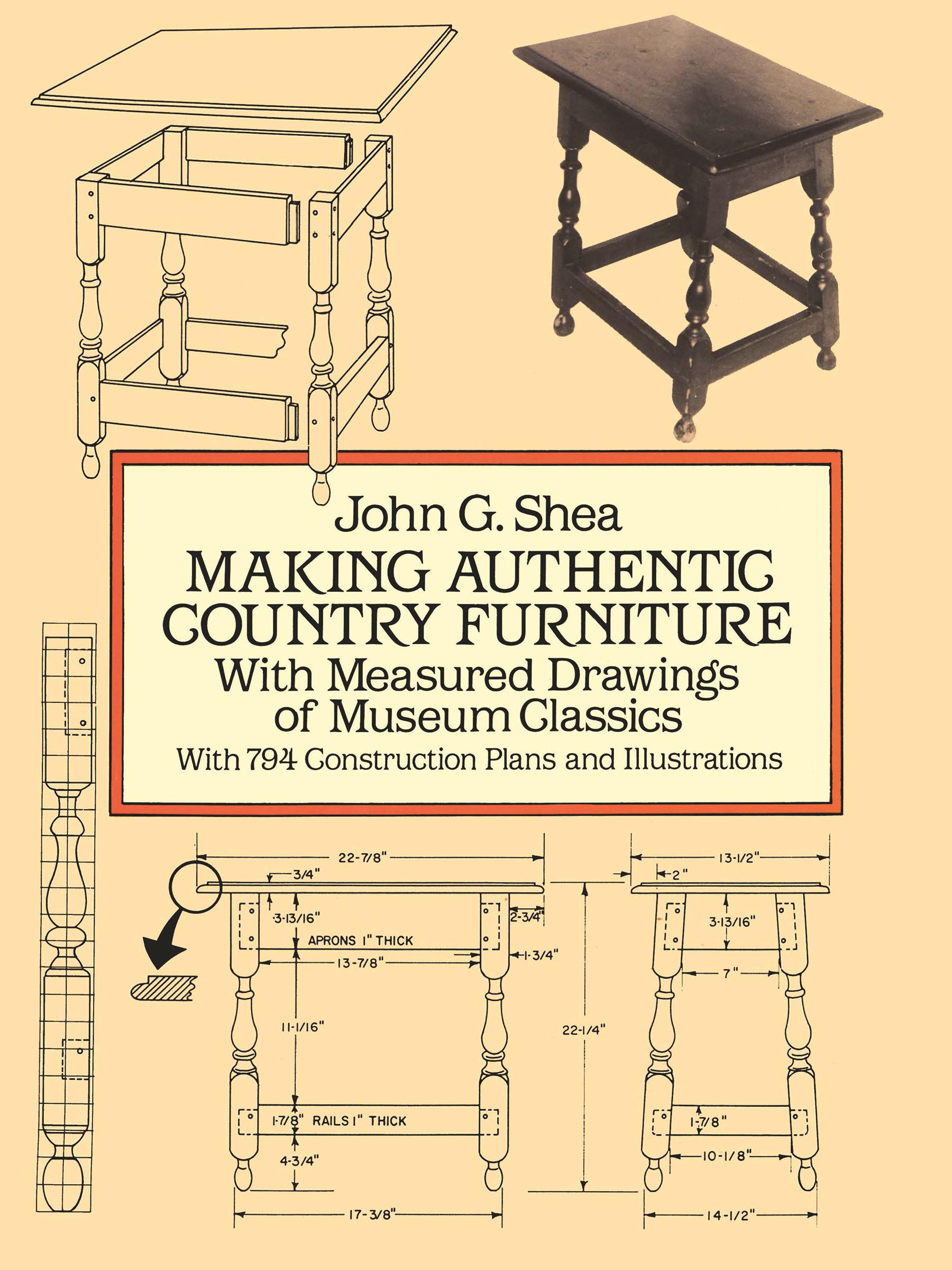 Making Authentic Country Furniture