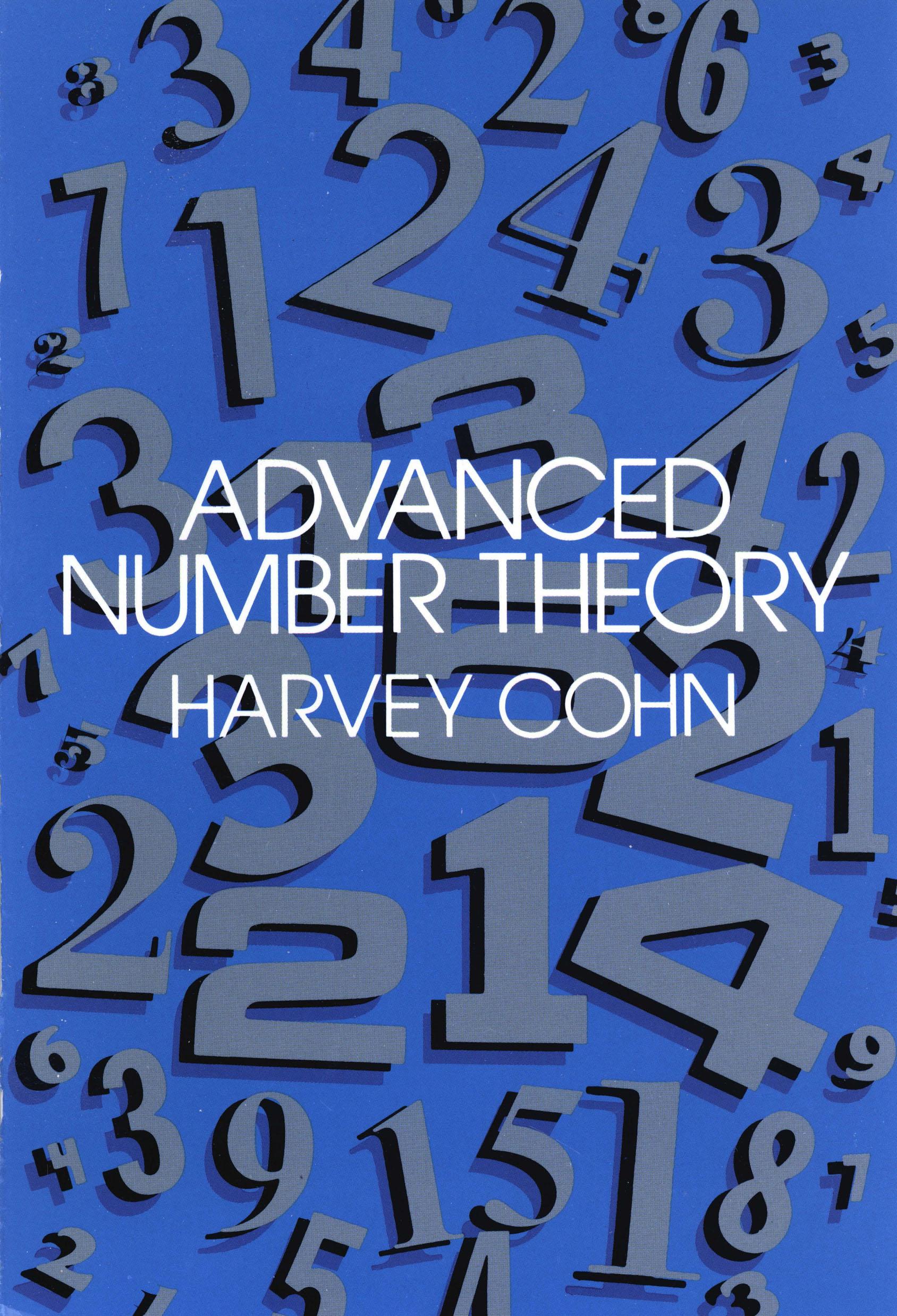 Advanced Number Theory