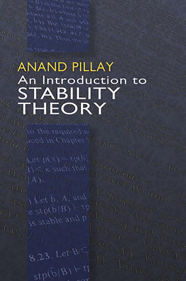An Introduction to Stability Theory by Anand Pillay