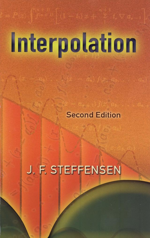 Interpolation by J. F. Steffensen