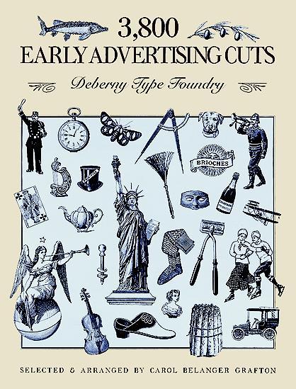 3,800 Early Advertising Cuts by Deberny Type Foundry