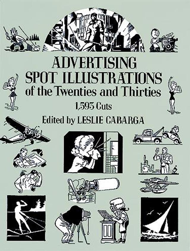 Advertising Spot Illustrations of the Twenties and Thirties by Leslie Cabarga