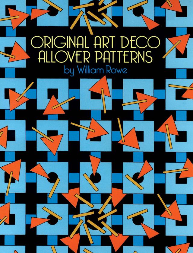 Original Art Deco Allover Patterns by William Rowe