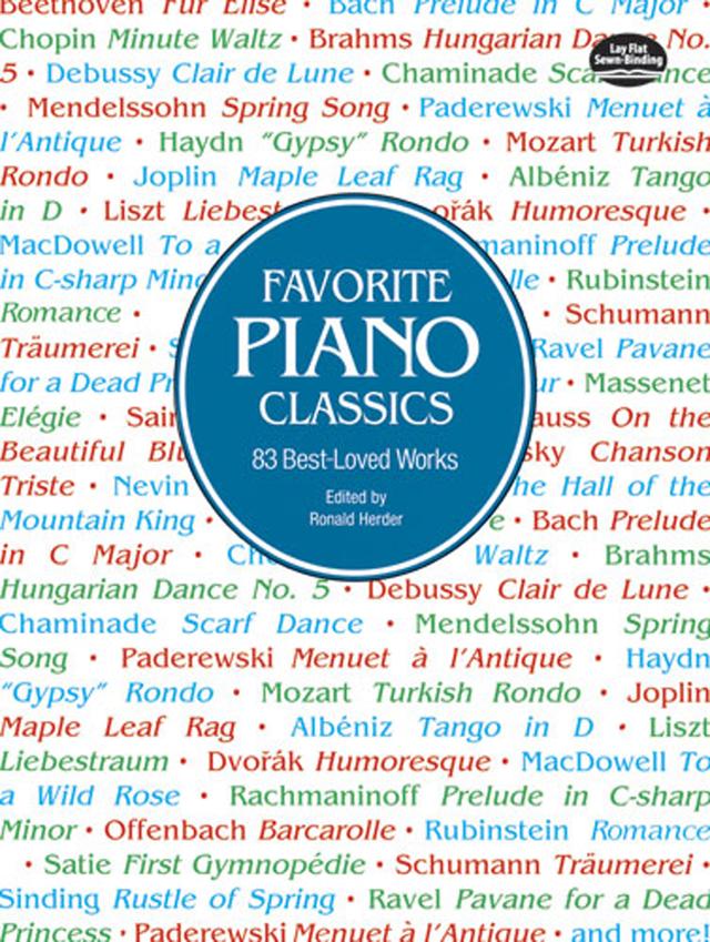 Favorite Piano Classics by Ronald Herder