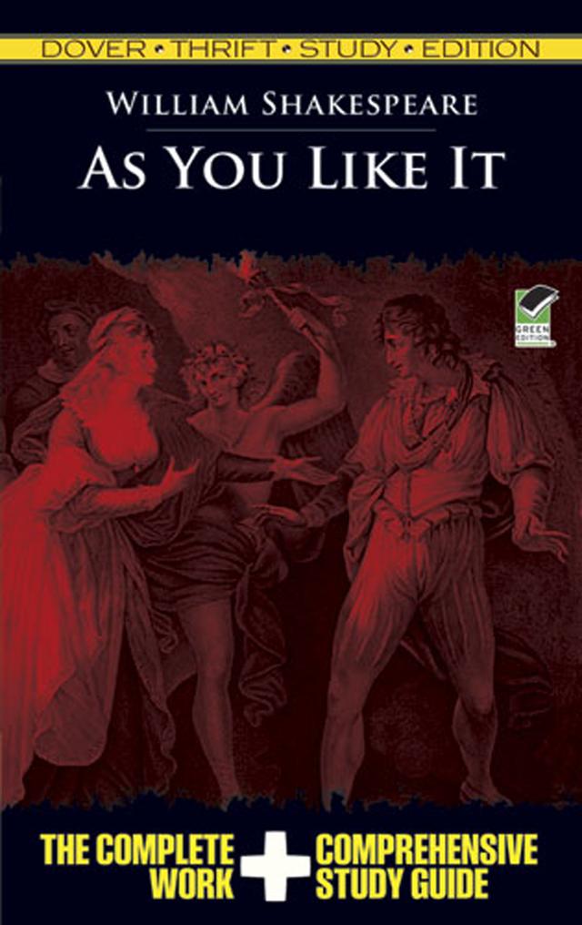 As You Like It Thrift Study Edition by William Shakespeare