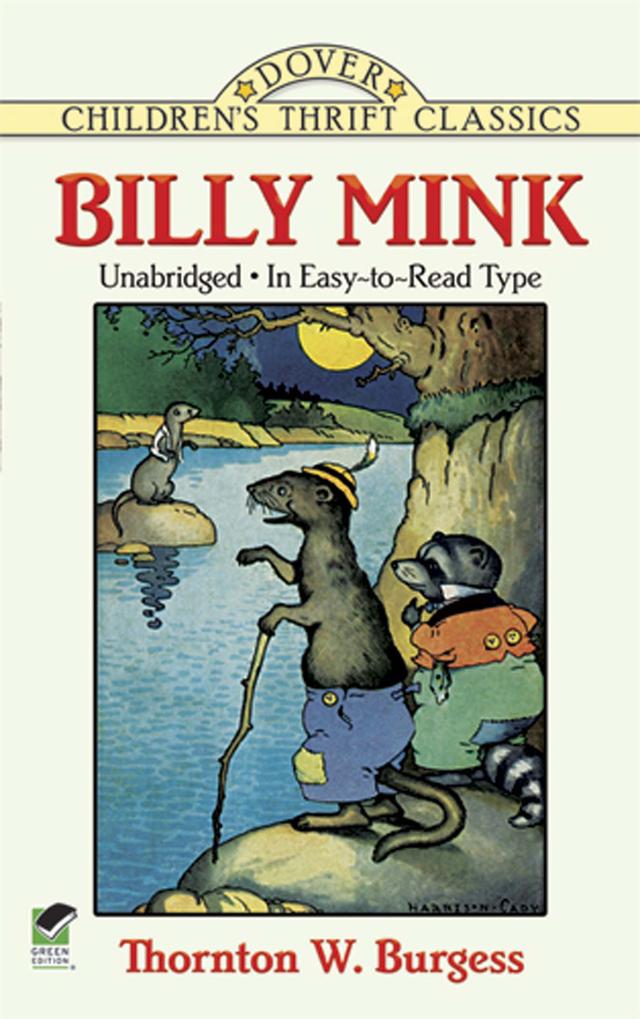 Billy Mink by Harrison Cady, Thornton W. Burgess