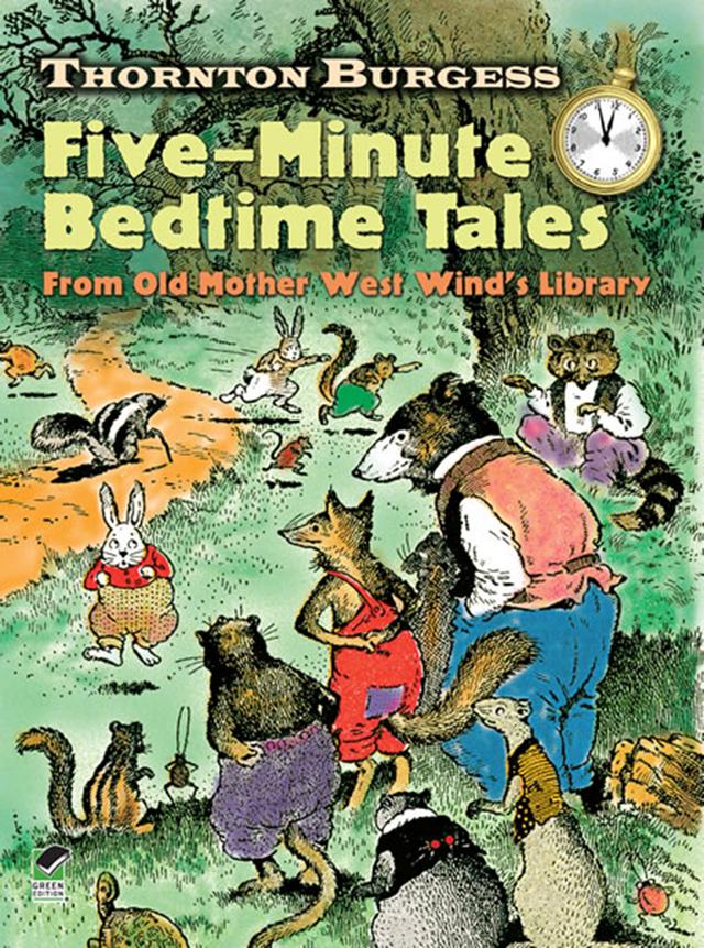 Thornton Burgess Five-Minute Bedtime Tales by Harrison Cady, Thornton W. Burgess