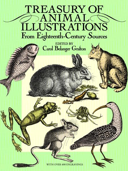 Treasury of Animal Illustrations by Carol Belanger Grafton