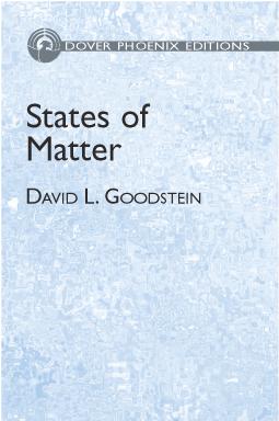 States of Matter by David L. Goodstein