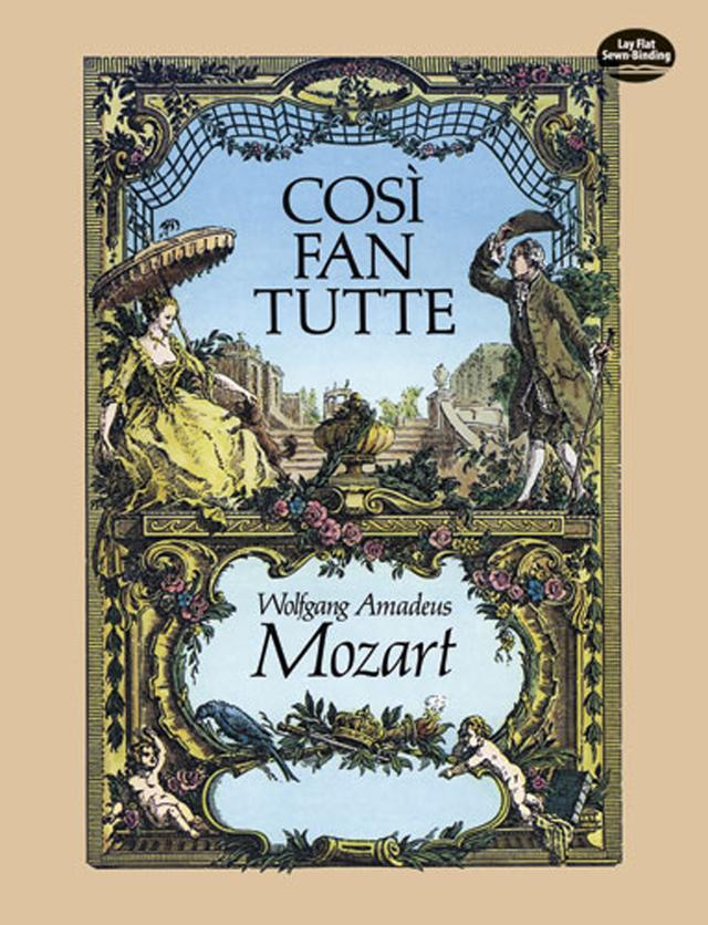 Cosi fan Tutte in Full Score by Wolfgang Amadeus Mozart