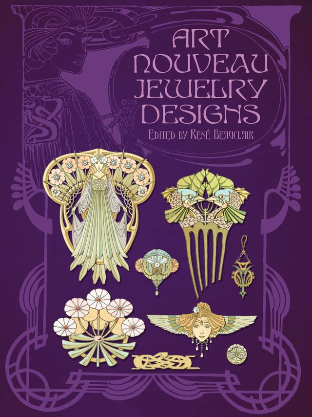 Art Nouveau Jewelry Designs by Rene Beauclair