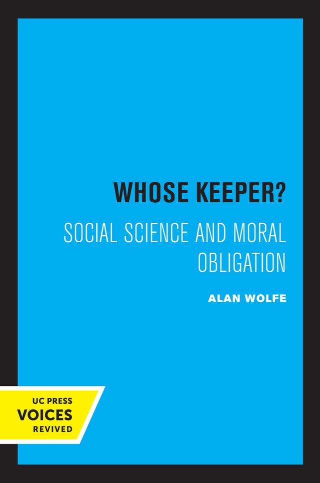 Whose Keeper? by Alan Wolfe