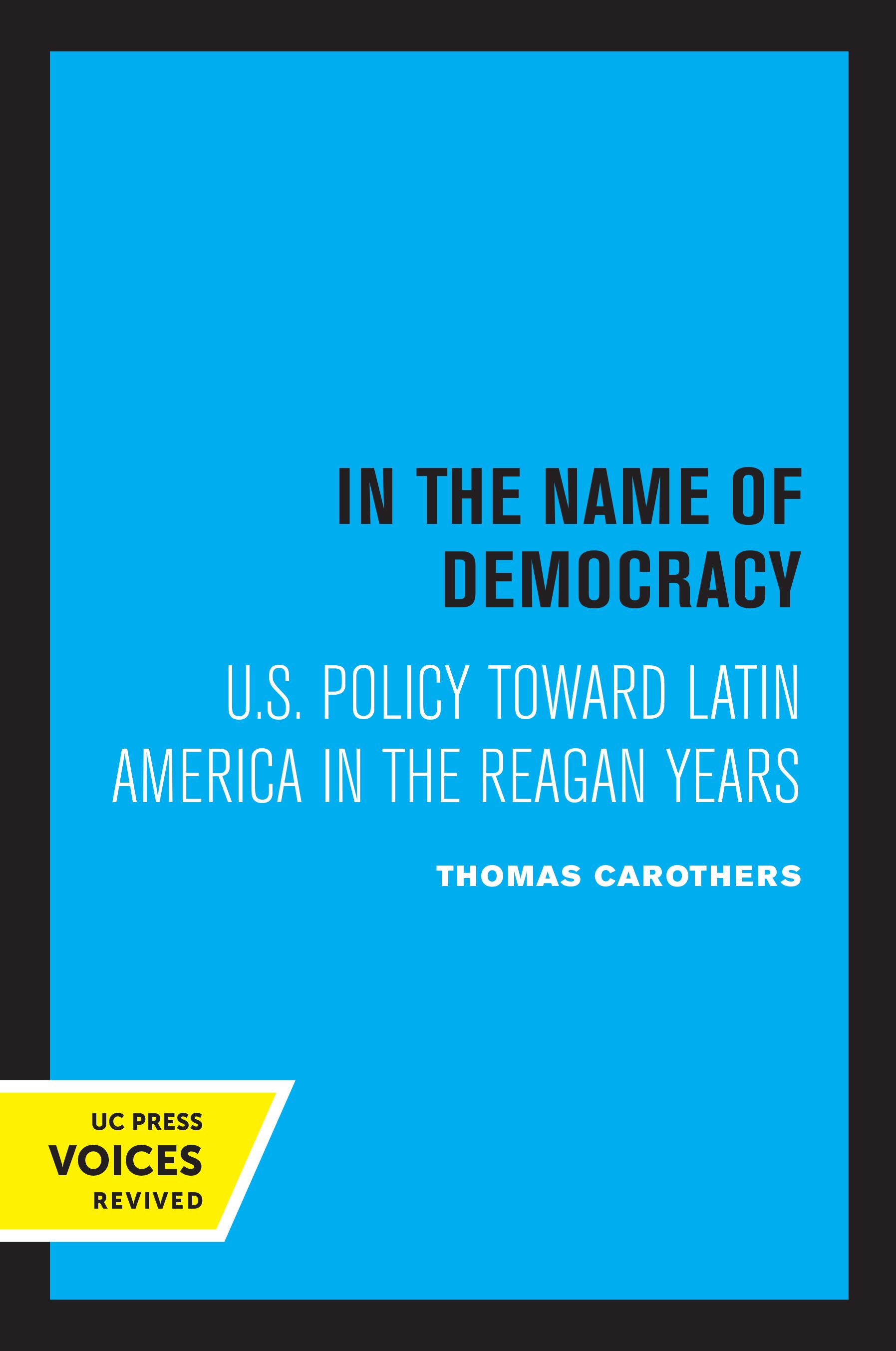In the Name of Democracy