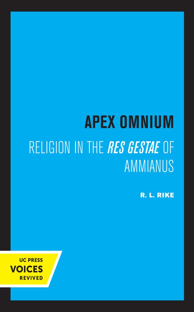 Apex Omnium by R. L. Rike