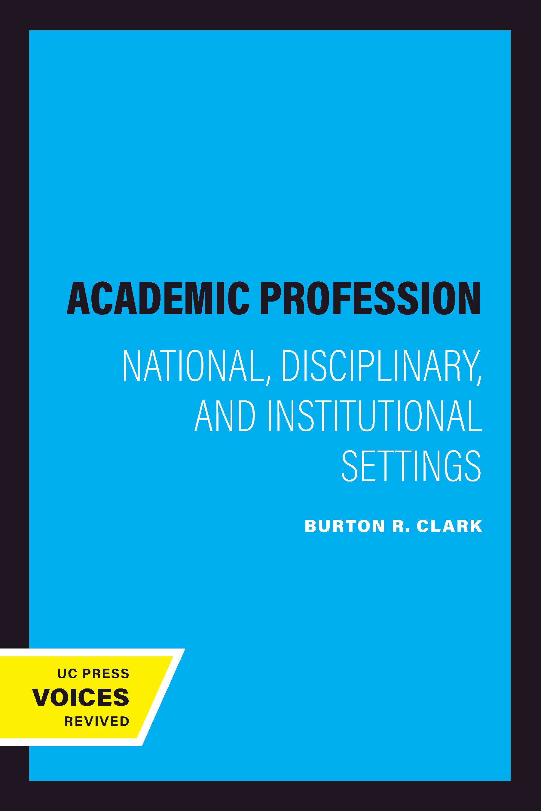 The Academic Profession