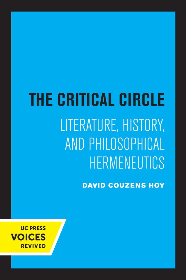 The Critical Circle by David Couzens Hoy