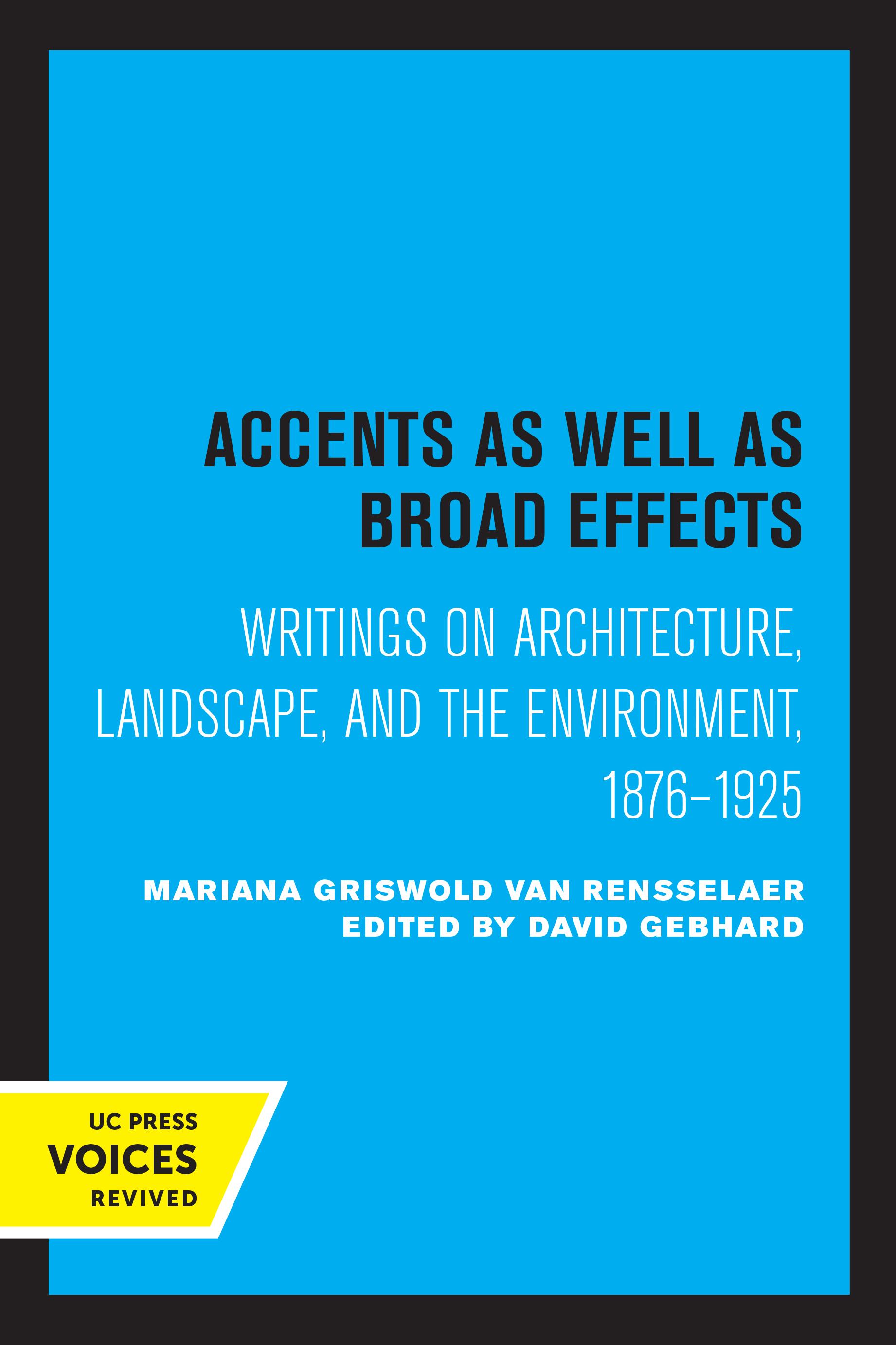 Accents as Well as Broad Effects