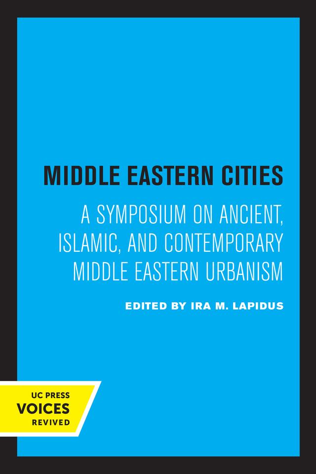 Middle Eastern Cities by Ira M. Lapidus