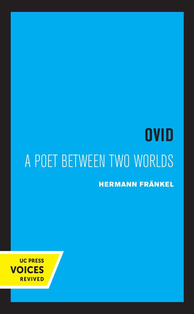 Ovid by Hermann Frankel