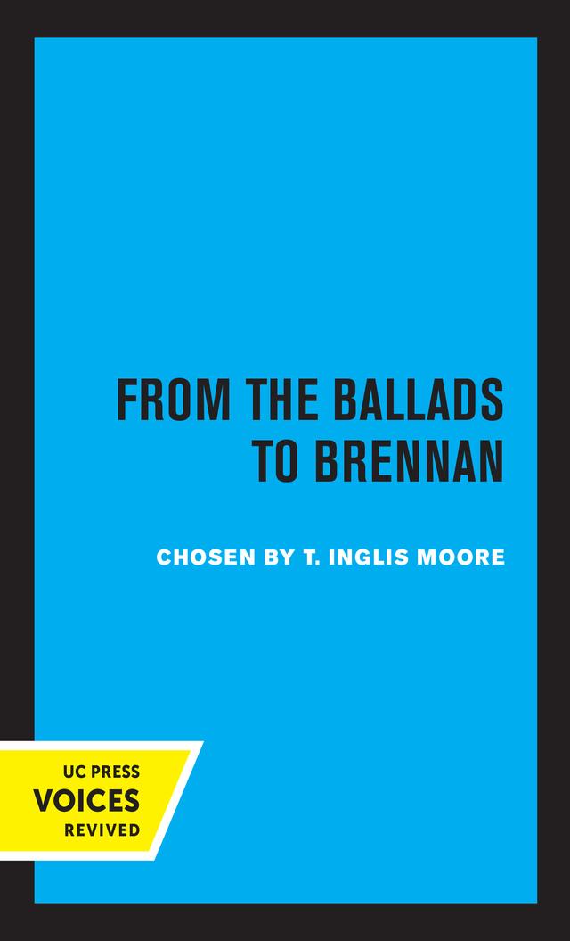 Poetry in Australia, Volume I by T. Inglis Moore