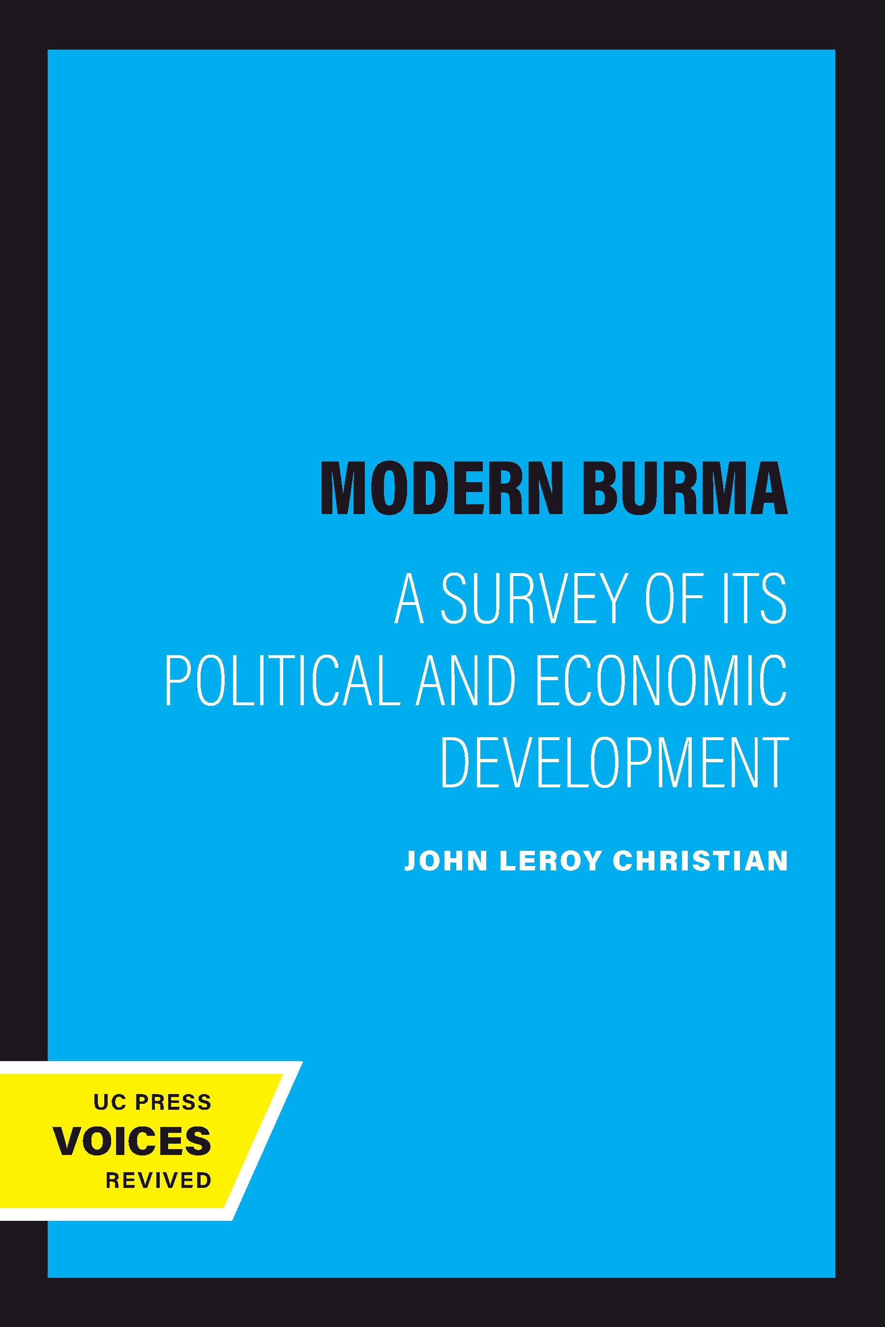 Modern Burma