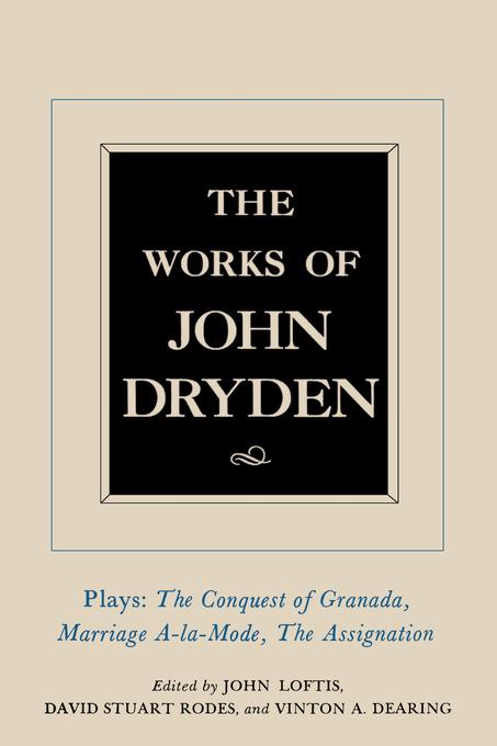 The Works of John Dryden, Volume XI