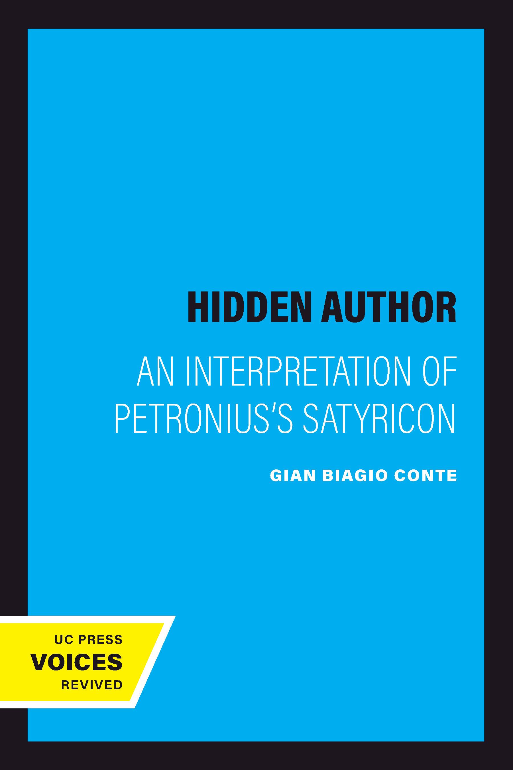 The Hidden Author