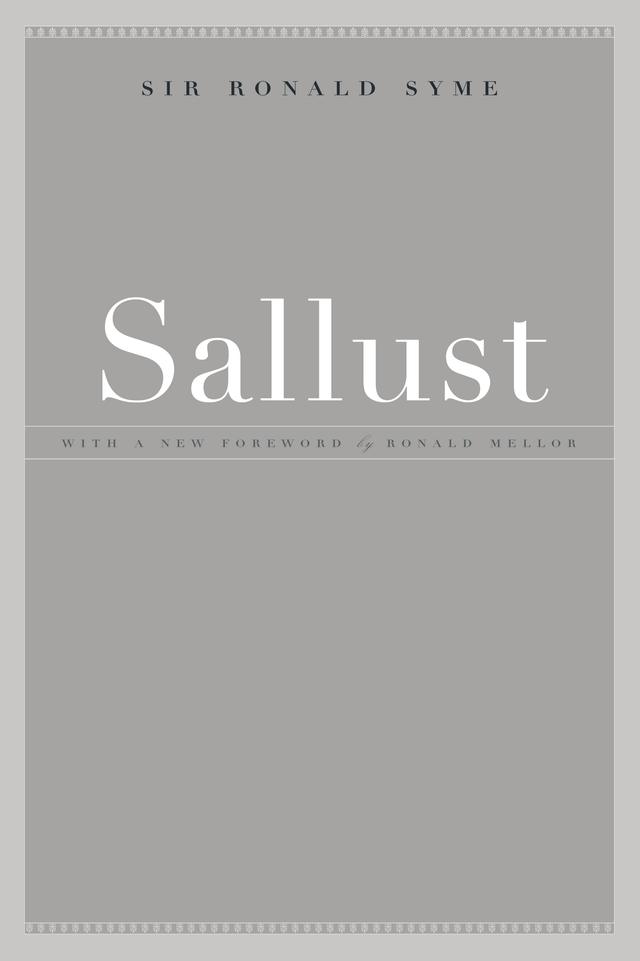 Sallust by Ronald Syme