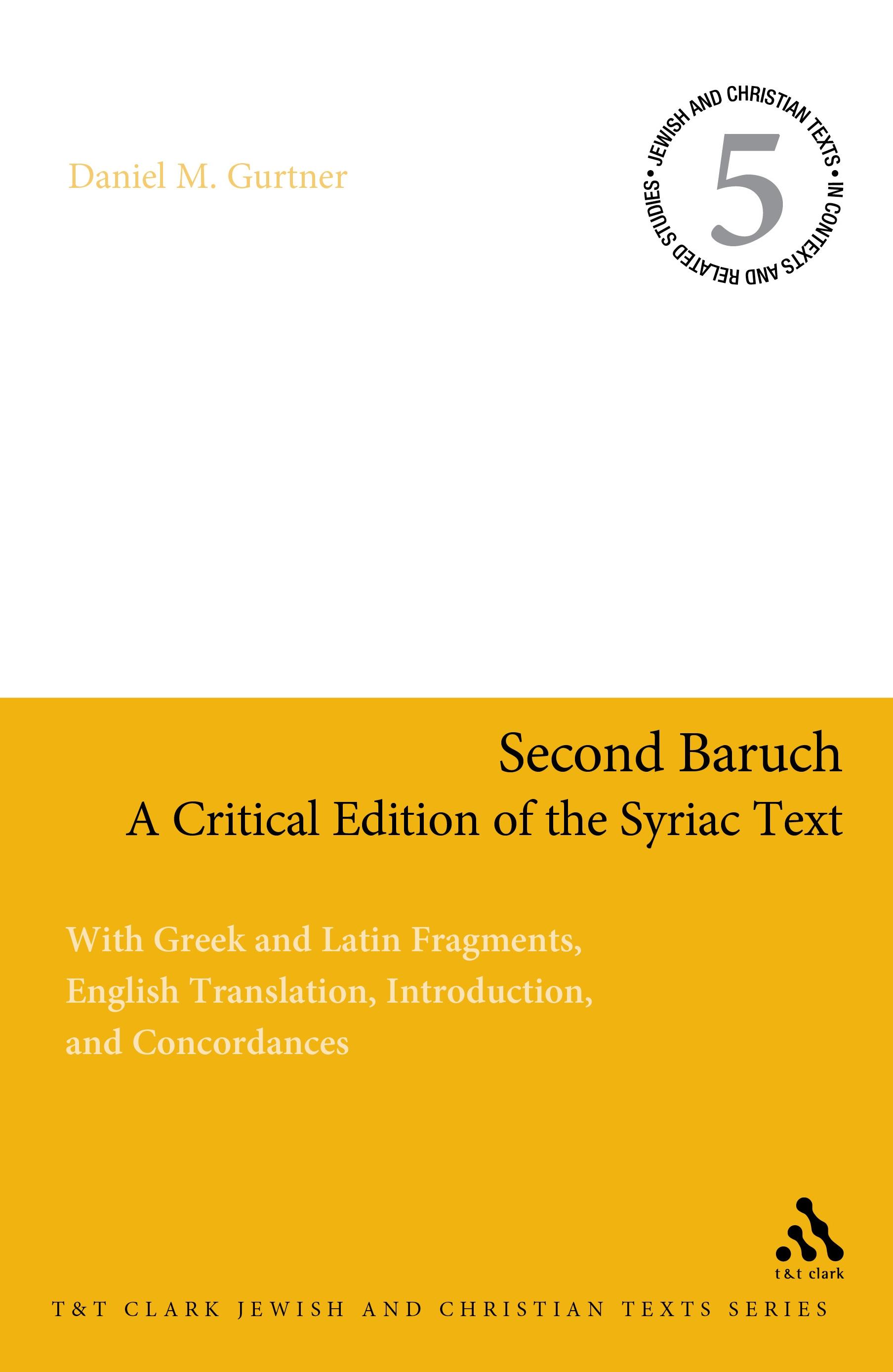 Second Baruch: A Critical Edition of the Syriac Text