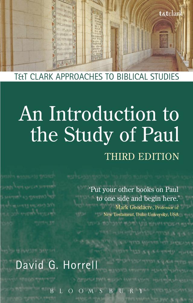 An Introduction to the Study of Paul by David G. Horrell