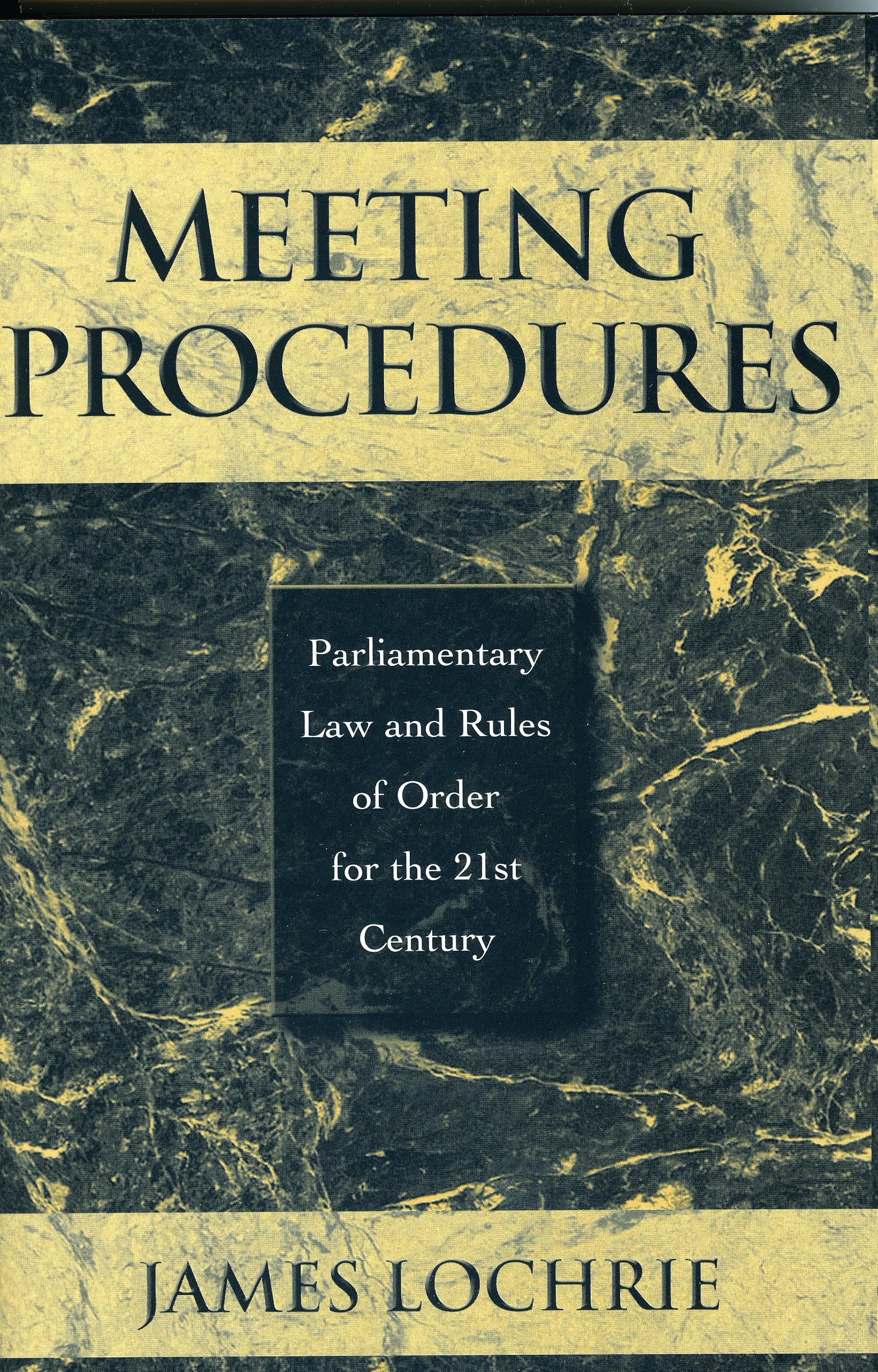 Meeting Procedures