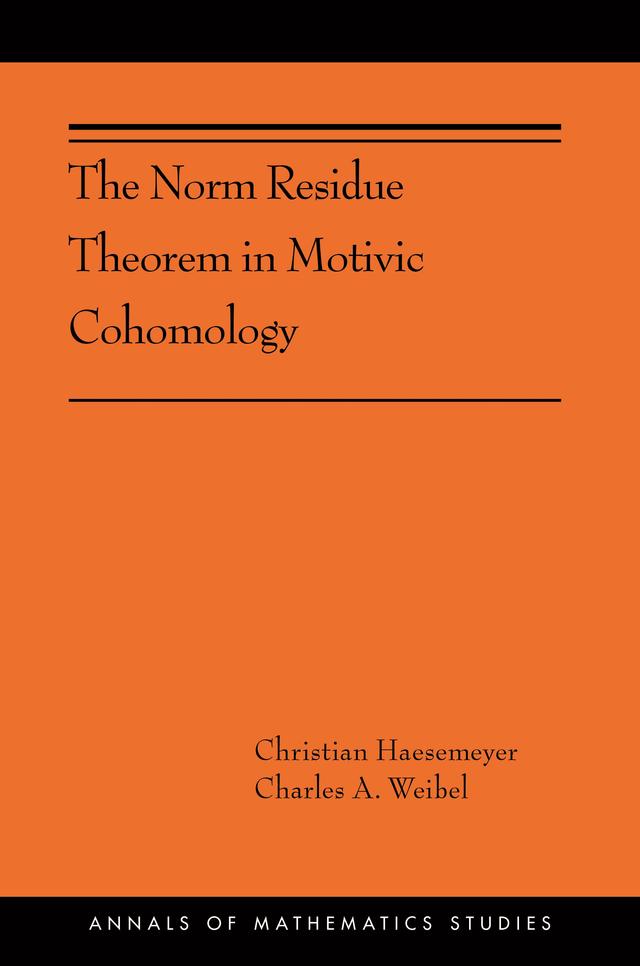 The Norm Residue Theorem in Motivic Cohomology by Charles A. Weibel, Christian Haesemeyer