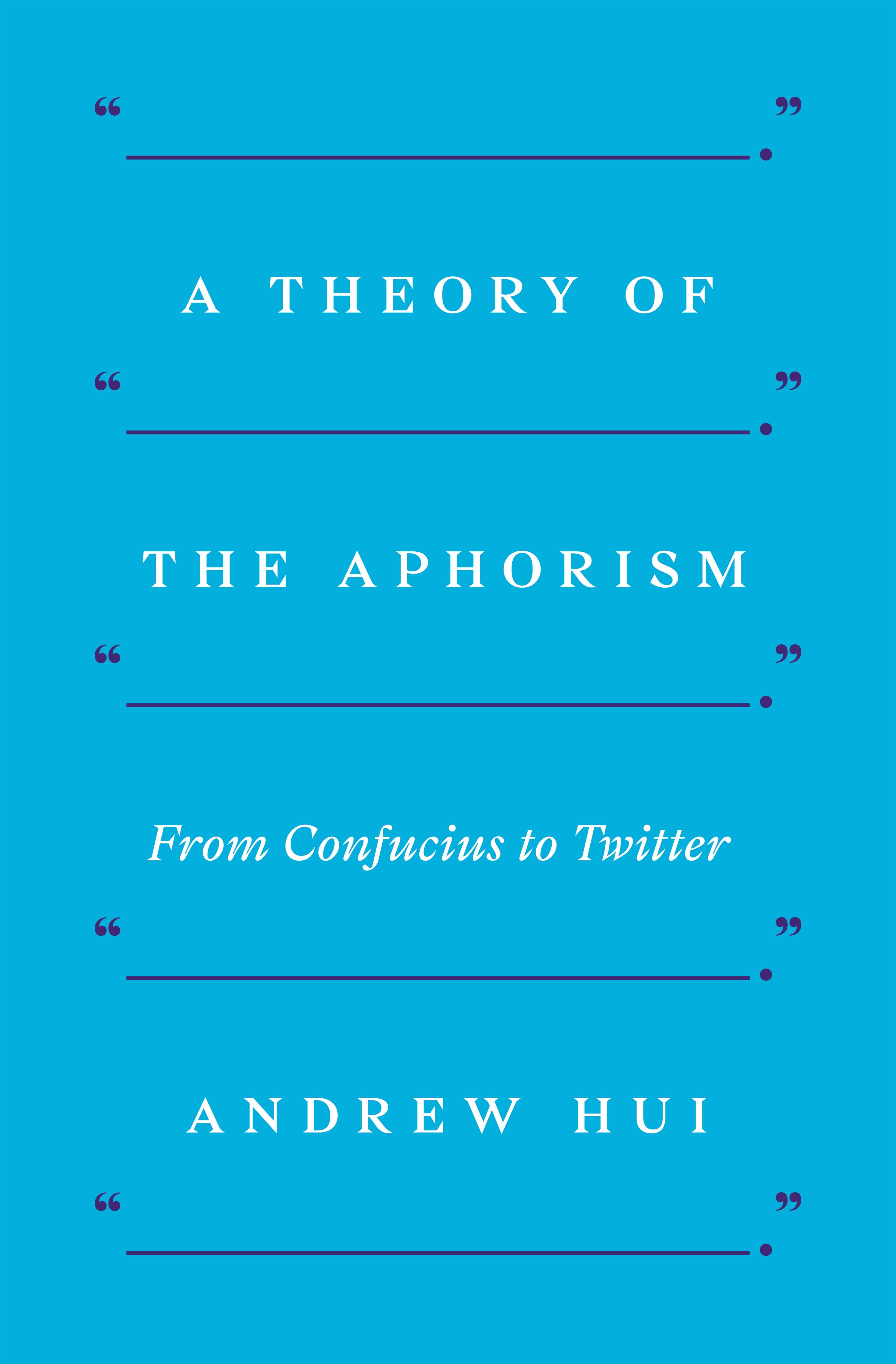 A Theory of the Aphorism