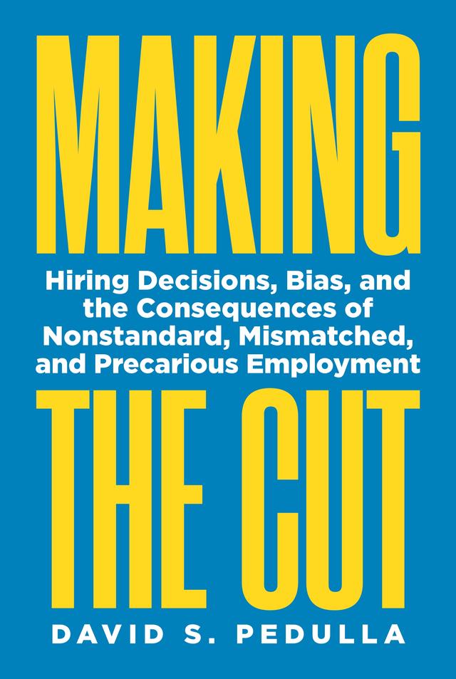 Making the Cut by David Pedulla