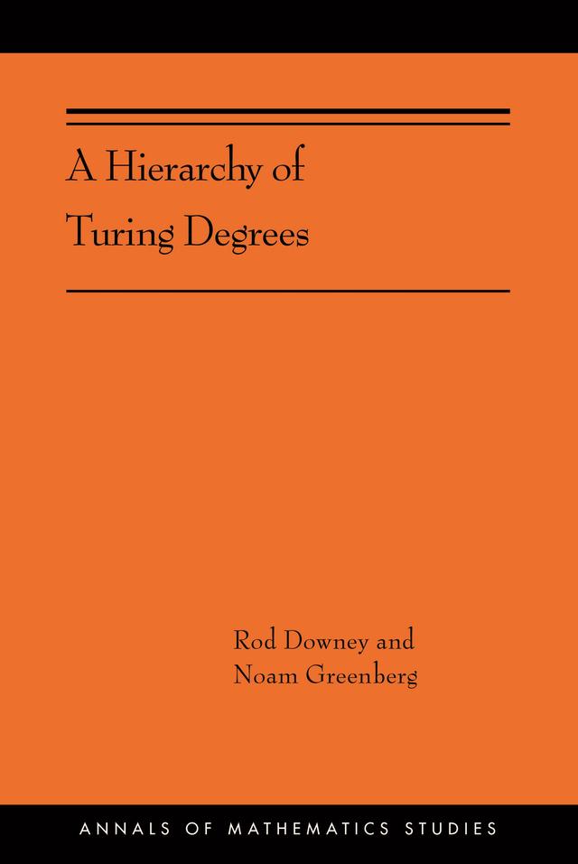 A Hierarchy of Turing Degrees by Noam Greenberg, Rod Downey
