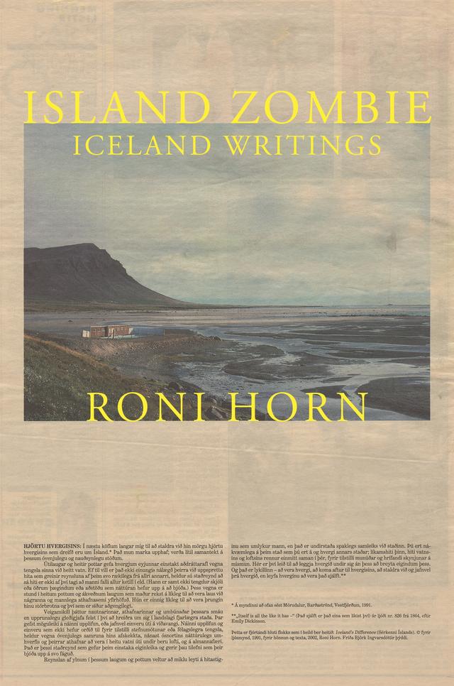 Island Zombie by Roni Horn