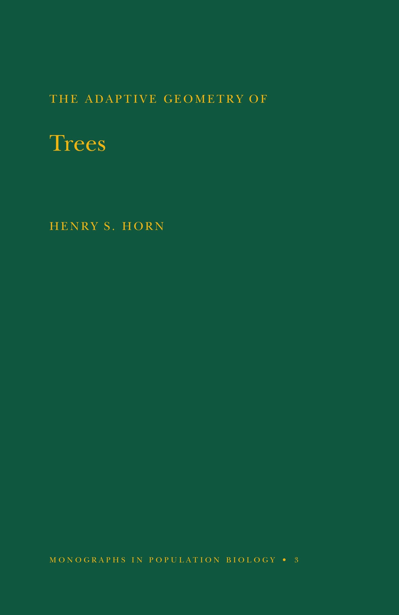 Adaptive Geometry of Trees