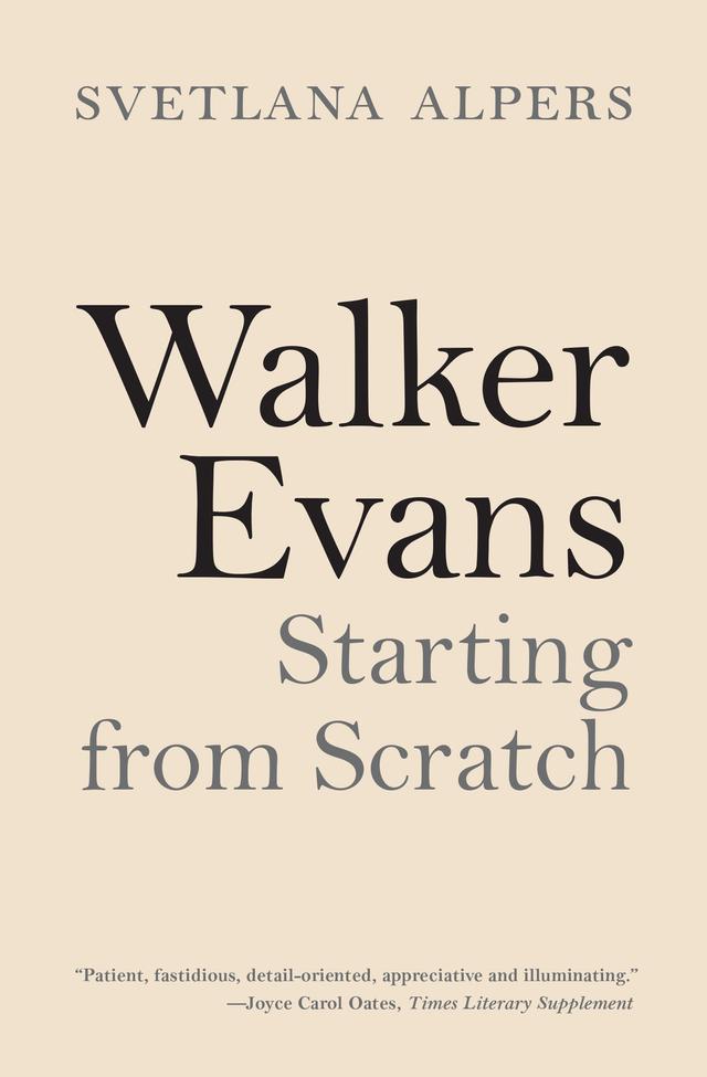Walker Evans by Svetlana Alpers