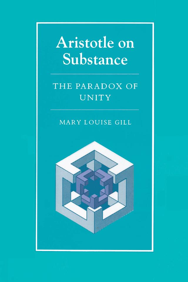 Aristotle on Substance by Mary Louise Gill